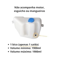 Reservatório Limpador Para-brisa Uno/Fiorino/Elba/Premio 1984-2013 - 1 Saída - imagem 5