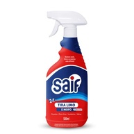 Limpador Tira Mofo e Limo com Cloro Ativo - Saif 500ml - Potente Removedor para Banheiros e Rejuntes - imagem 2