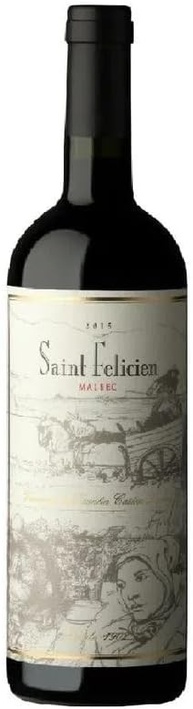 Vinho Argentino Saint Felicien Malbec Tinto 750 Ml - imagem 1
