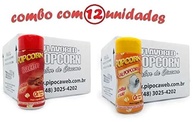 Temperos P/ Pipoca Popcorn Cx 12 Frascos. 6 Bacon - 6 Sal Popcorn - imagem 4
