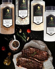 Sal Parrilla com Alho - Pote com 500g - Spice Forest Temperos para Churrasco - imagem 2