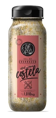 SAL IDEAL DE CHURRASCO BR SPICES PARA COSTELA 1,010KG - imagem 1