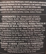 Sal Churrasco Chimichurri Alho Ervas Smoked BBQ - imagem 2