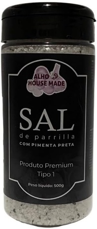 Sal de Parrilla C/ Pimenta Preta - 500G - imagem 1