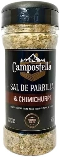 Sal De Parrilla E Chimichurri 450g Campostella - imagem 1