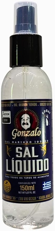 Sal Marinho Liquido Spray Gonzalo 150ml - imagem 1