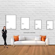 Quadro Decorativo Floral com Arvore Dourada - Tela Canvas Horizontal para Sala, Quarto e Hall - imagem 5
