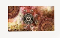 Quadro Decorativo Mandalas Terra 55x100 - Transforme Sua Sala com Estilo e Harmonia - imagem 3