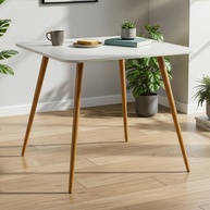 Mesa de Jantar Quadrada Sofia 90cm em MDF - Design Moderno para Cozinha e Sala de Jantar - imagem 1