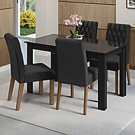 Sala de Jantar Celina: Elegância e Conforto - imagem 1