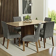 Sala de Jantar Completa Alexis: Elegância e Conforto - imagem 1