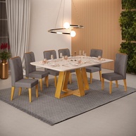 Sala de Jantar Completa: Elegância e Conforto - imagem 1