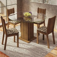 Sala de Jantar Completa Madesa Paula: Elegância e Praticidade - imagem 1