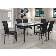Sala de Jantar Completa: Mesa e 6 Cadeiras Ivete - imagem 1