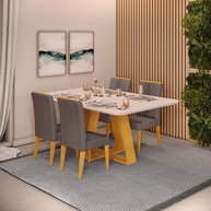 Sala de Jantar Completa: Sofisticação e Conforto - imagem 1