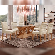 Sala de Jantar Genova: Elegância e Conforto - imagem 1