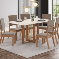 Sala de Jantar Kelly: Elegância e Conforto - imagem 1