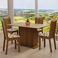 Sala de Jantar Luana Madesa: Conforto e Estilo - imagem 1