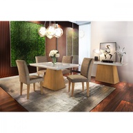 Sala de Jantar Luna 120: Elegância e Conforto - imagem 1