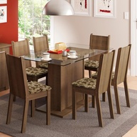 Sala de Jantar Madesa Gales: Elegância e Conforto - imagem 1