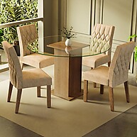 Sala de Jantar Madesa Iris: Elegância e Conforto - imagem 1