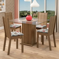 Sala de Jantar Maya Madesa: Elegância Floral - imagem 1