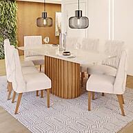 Sala de Jantar Mira: Elegância para 8 Pessoas - imagem 1