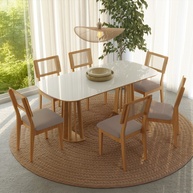 Sala de Jantar Nature: Elegância e Conforto - imagem 1
