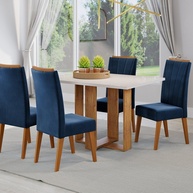 Sala de Jantar Safira: Elegância e Conforto - imagem 1