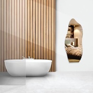 Espelho Grande Corpo Inteiro 170x70cm - Design Orgânico Luxo para Decoração de Quarto e Sala - imagem 3