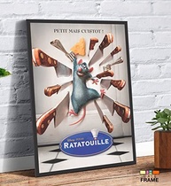 Quadro Decorativo Ratatouille 60x90cm - MDF Premium para Sala, Quarto e Escritório - imagem 3