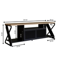 Rack TV 60" Industrial RGB: Ilumine sua Sala! - imagem 2
