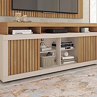 Rack com Painel Life até 65” – Elegância e Espaço na Sua Sala - imagem 2