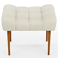 Puff Linho Champagne: Elegância para sua Sala - imagem 2