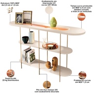 Aparador Orgânico Friesen: Elegância para sua Sala - imagem 2
