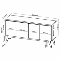 Buffet Armani: Elegância Espelhada para sua Sala - imagem 2