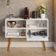 Aparador Retro com Porta Union: Estilo e Organização para sua Sala - imagem 2