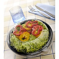 Saladeira 1000ml Preta Galvanotek – Ideal para Doces e Salgados - imagem 1