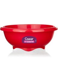 Saladeira Plástica Vermelha 28cm Sanremo: Estilo e Praticidade na Sua Mesa - imagem 1