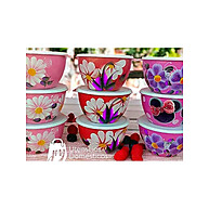 Saladeiras Pintadas à Mão: Kit 20 Cores Vibrantes - imagem 1