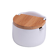 Saleiro de Cerâmica Bianco: Elegância à Mesa - imagem 1