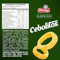 Salgadinho Cebola Elma Chips Cebolitos 91G - imagem 3