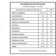 Pincbar Caramelo Salgado: Proteína Sem Açúcar 50g (12 Un) - imagem 1