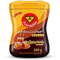Cappuccino Caramelo Salgado 3 Corações 200g: Doce e Salgado - imagem 1