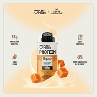 Pack Plant Power Bebida Vegetal sabor Caramelo Salgado - 15g de proteína, 250ml, 12 unidades - imagem 4