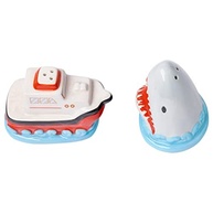 Silver Buffalo Jaws Shark Breach and Orca Ceramic Salt and Pepper Shaker - imagem 4