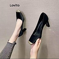 Salto Colorblock Lovito: Elegância e Conforto - imagem 1
