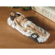 Estátua de Resina Jesus Cristo Salvador Morto - 20cm | Símbolo de Fé e Devoção - imagem 3