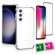 Kit Capa Samsung A36 Anti Impacto Transparente + Película Vidro 3D Cobertura Total - imagem 2
