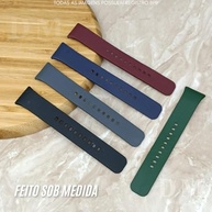 Pulseira Fecho Silicone Para Samsung Galaxy Fit 3 Sm-r390 DM ACESSÓRIOS - imagem 4